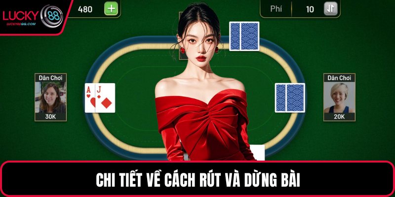 Chi tiết về cách rút và dừng bài