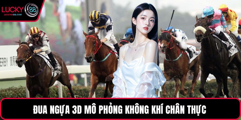 Đua ngựa 3D mô phỏng không khí chân thực 
